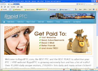 rapidptc.com : Rapid PTC | Get paid to read e-mails, click links, signups, refer other
