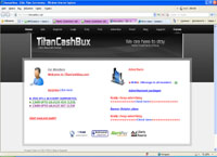 titancashbux.com : TitanCashBux - Click. View. Earn money -   