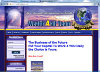 wealth4allteam.com : WEALTH4ALLTEAM INC. : The Business of the Future. Put Your Capital To Work 4 YOU Daily. The Choice is Yours.