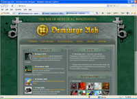 Demiurge Ash - freelance web-designer (demiart.ru)