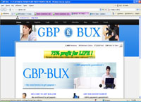 GBP-BUX - сервис активной рекламы (BUX, PTC, PTR) (gbp-bux.com)