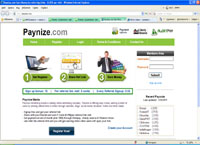 paynize.com : Paynize - Earn Money by referring Links - 0.05$ per visit