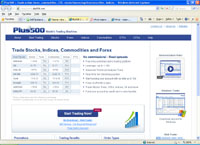 plus500.com : Plus500 | Trade online forex, commodities, CFD, stocks / shares / equities