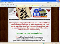 tubemoney.net : Make money on Youtube - just by watching youtube videos... Day Job on You Tube